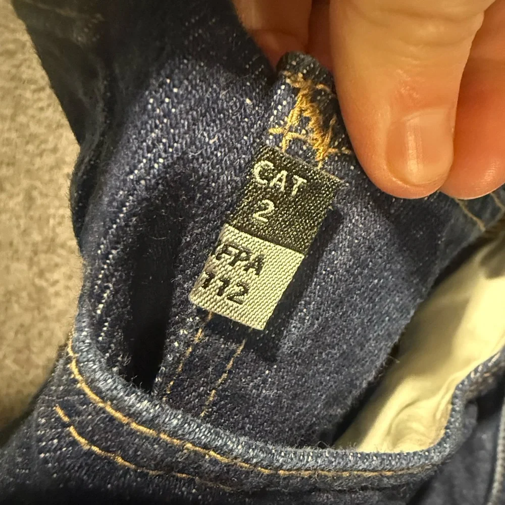 Carhartt FR Jeans Mens 40x32 (fit 38x32) blue heavy durable Straight cotton work